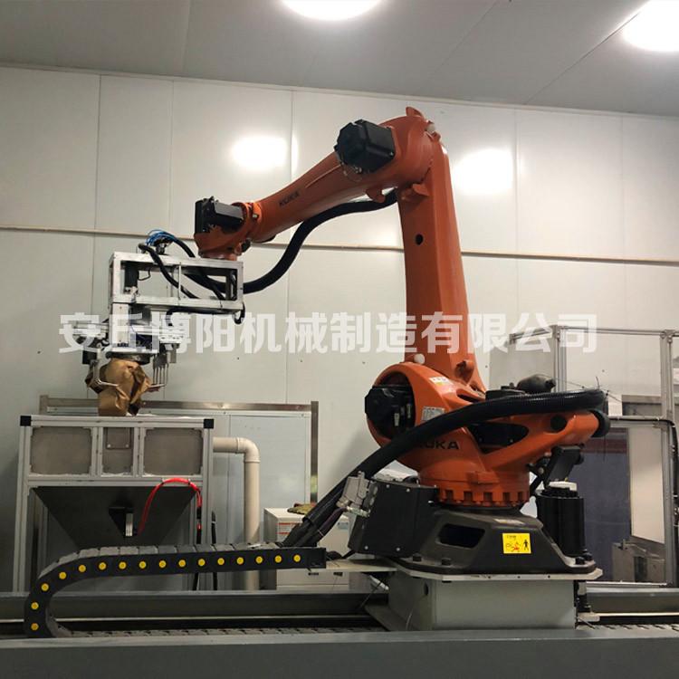 20KG碳粉自动卸垛设备 颜料机械手拆垛 自动卸垛械手