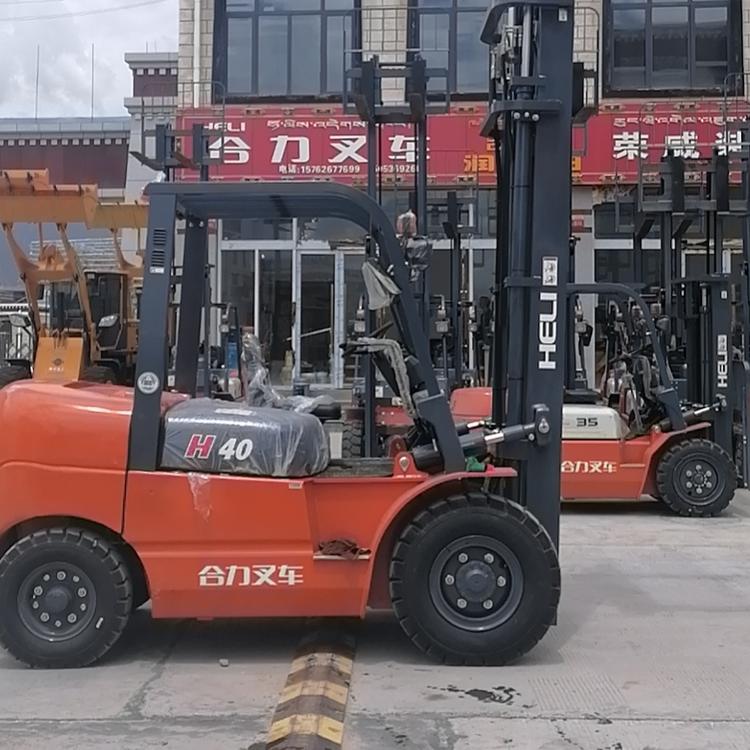 厂家销售内燃机动平衡重式叉车4吨叉车批发销售西藏地区