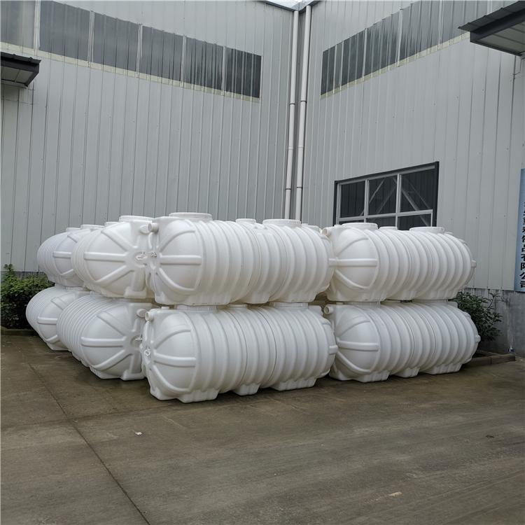 陕西改厕注塑化粪池 加强型PE三格式化粪池 玻璃钢化粪池 农村污水处理项目