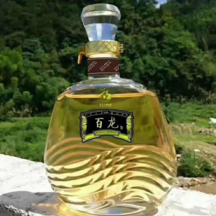 人参泡酒瓶 烤花瓶 富兴包装