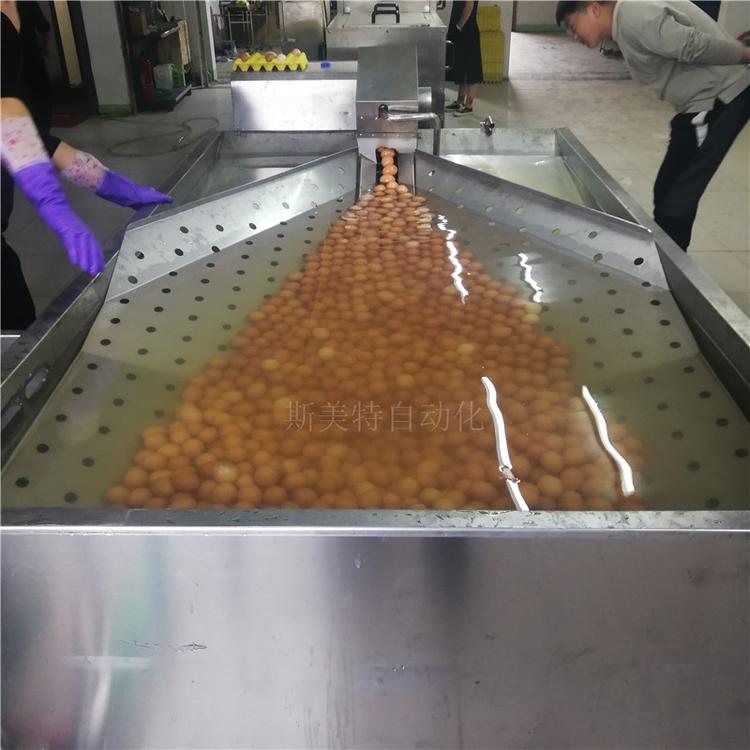 咸鸭蛋生产设备 诸城斯美特洗蛋机 时产5000枚