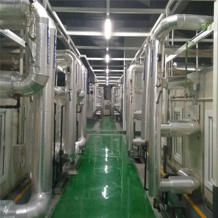 不锈钢铁皮保温施工 不锈钢保温机房罐体 管道保温施工