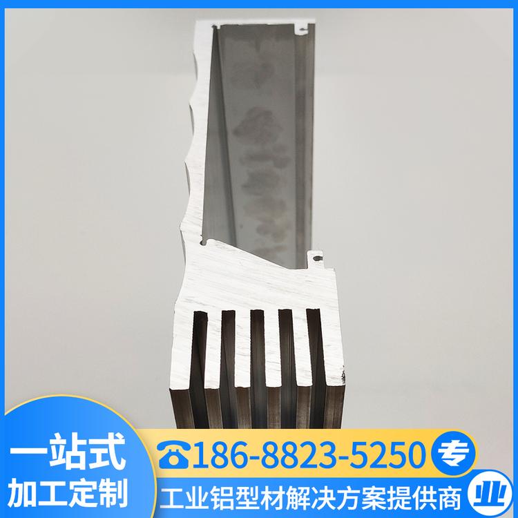 模组散热片 LED散热器型材 6061 6063铝型材厂家直销