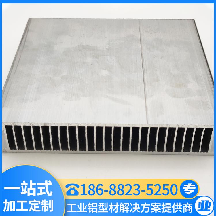 定制高密齿散热器 梳子散热器铝型材 工业铝型材 汇冕铝业