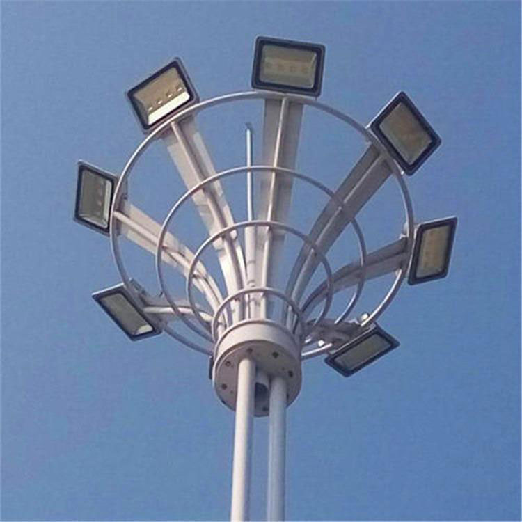 户外LED高杆灯 造型可定制 大功率球场高杆灯 升降式热镀锌高杆灯