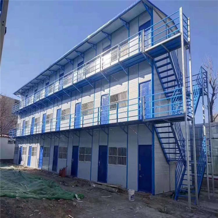 抗风舒适活动板房厂家 经久耐用彩钢活动房 异型活动板房搭建