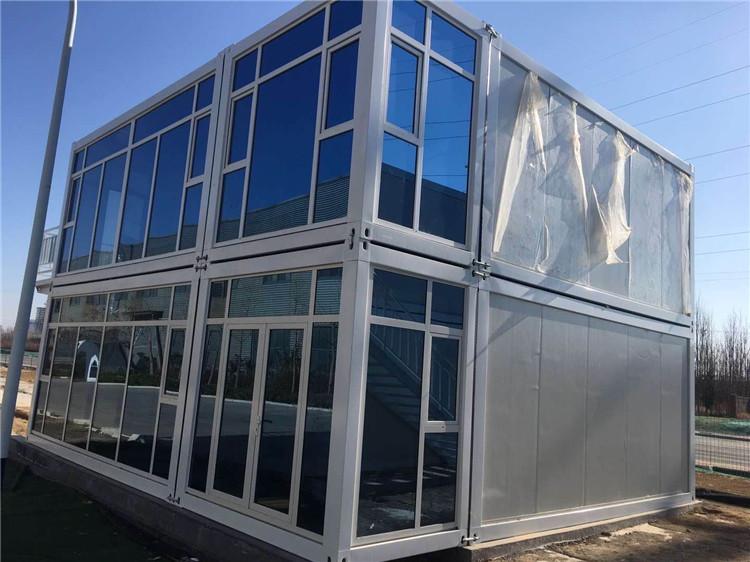 潍坊打包箱厂家 抗风耐用工地打包箱房 现货供应活动板房全套材料