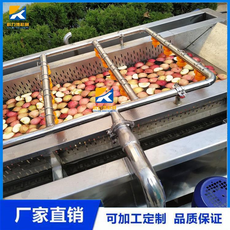 多功能酱菜脱盐清洗机 净菜加工果蔬清洗机 涡流式油菜加工设备厂家直销