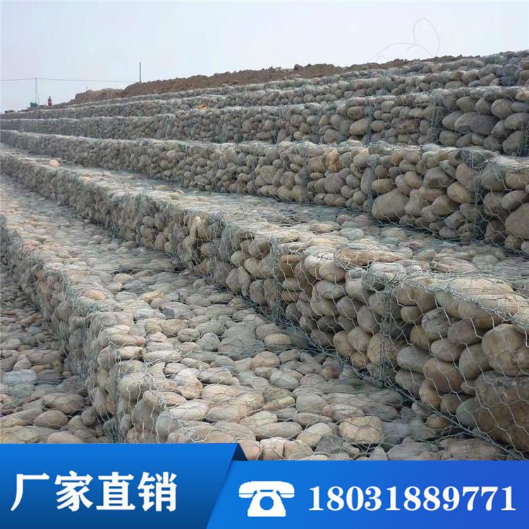 电焊镀锌石笼网 河道格宾网 雷诺护垫 边坡防护网