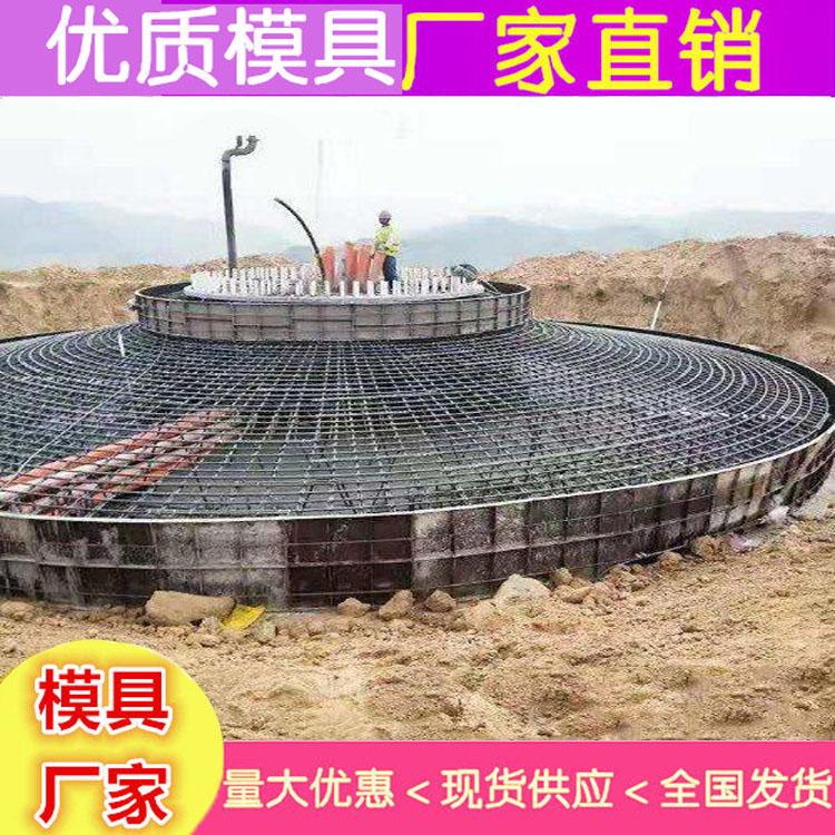 陕西  预制混凝土基础底座模具 风力发电基础模具   风电基础模板