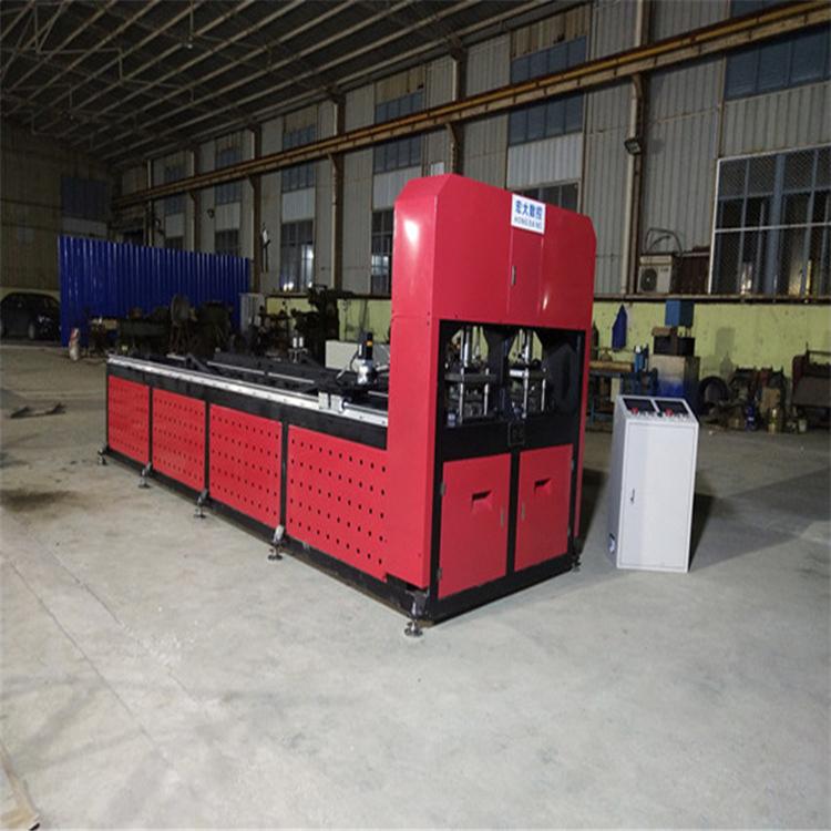 山西朔州立杆自动冲孔载断机 全自动角钢冲床2020全新报价宏大机械