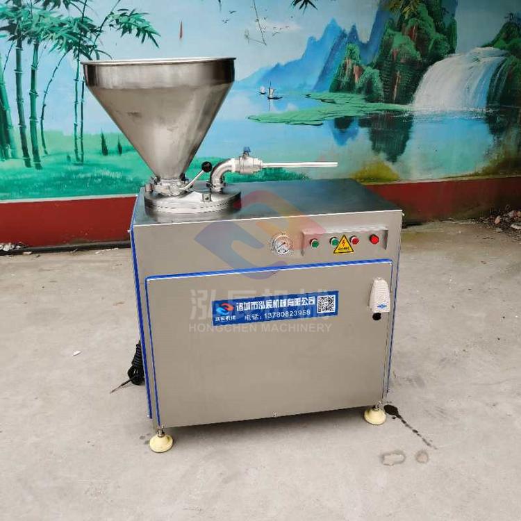 热销多功能液压灌肠机 双管红肠米肠灌肠机 不锈钢液压灌肠机批发