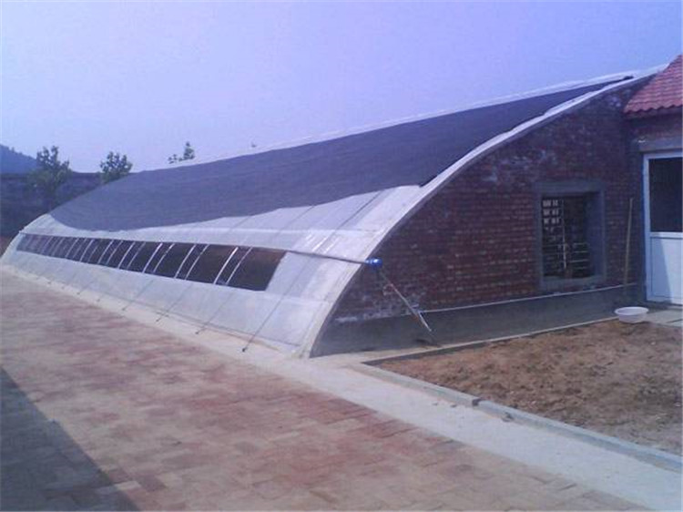 新型日光温室建设  双膜温室大棚  花卉日光温室大棚
