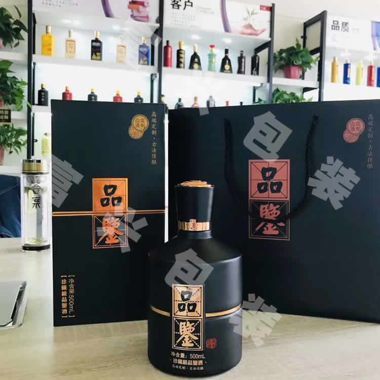 彩釉玻璃酒瓶 支持定制 富兴酒类包装