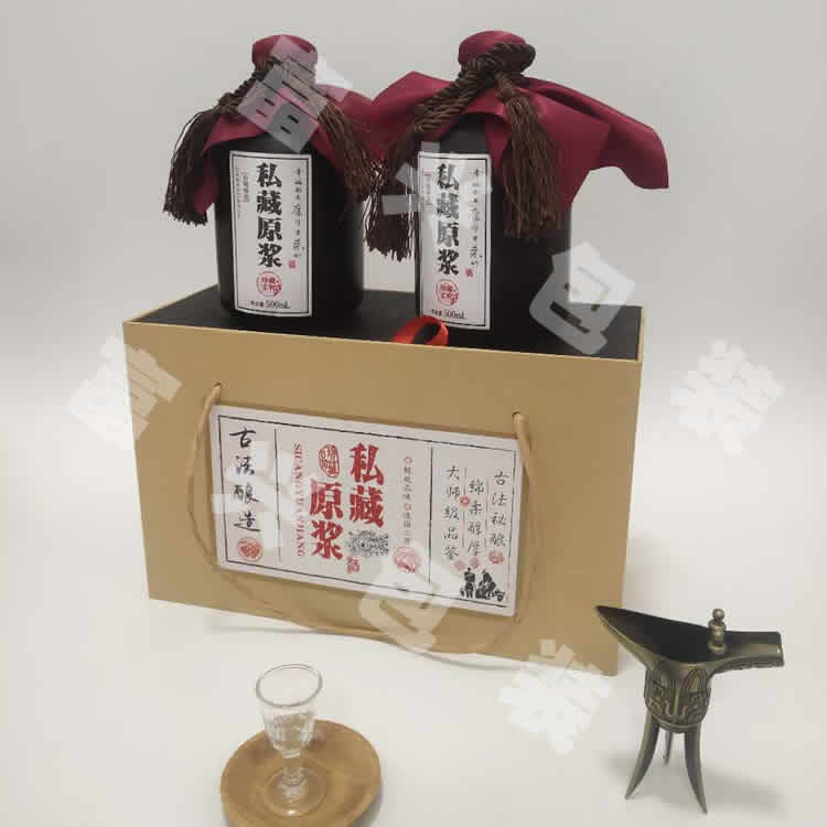 500ML茅型酒瓶成套包装 现货酒瓶 山东富兴酒类包装