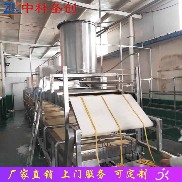 中科圣创自动腐竹油皮机 皮山县腐竹油皮生产线 大型数控腐竹机