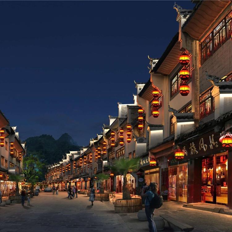 户外亮化工程设计施工公司利用照明来改善城市夜景观