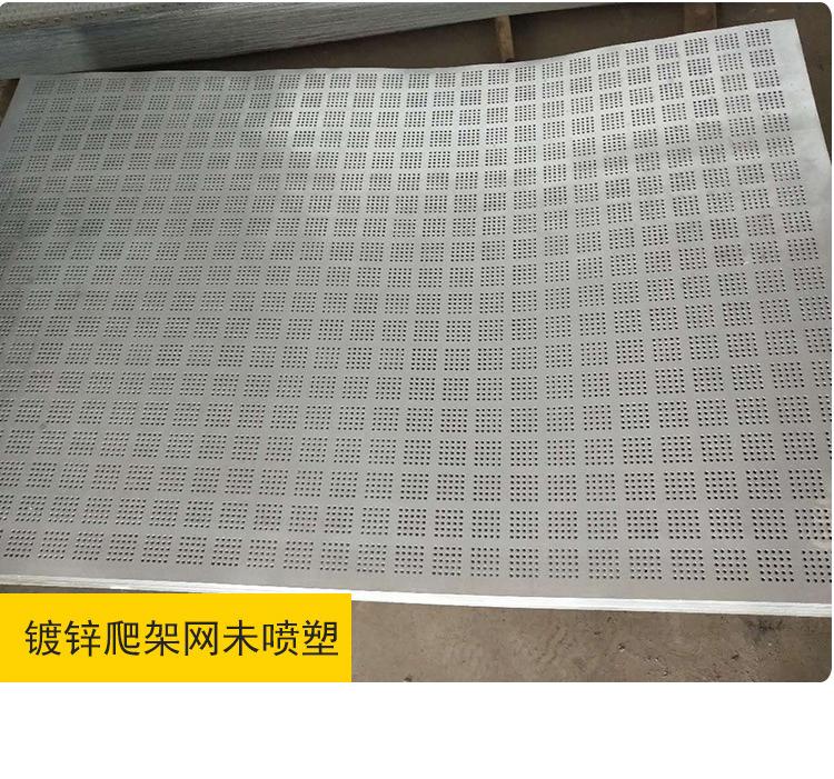 国固建筑爬架网厂家 米字爬架网镀锌金属建筑圆孔爬架网