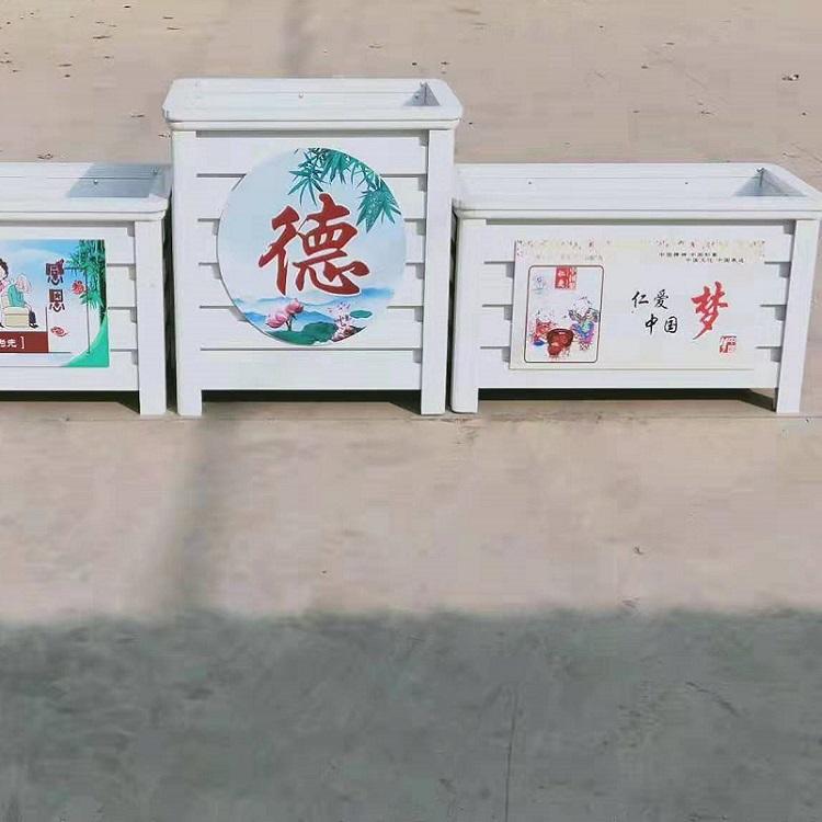 木纹铝合金花箱 内江仿木花箱 园林景观花箱 雅安铝合金花箱厂家