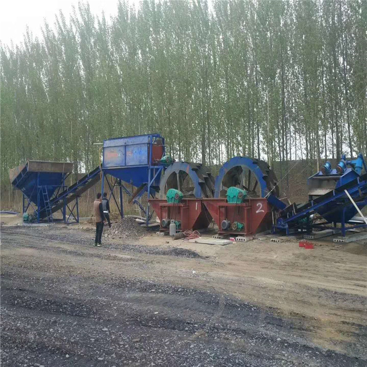 轮式洗砂机生产设备 冶金建材水电洗砂机 轮式洗砂机生产线