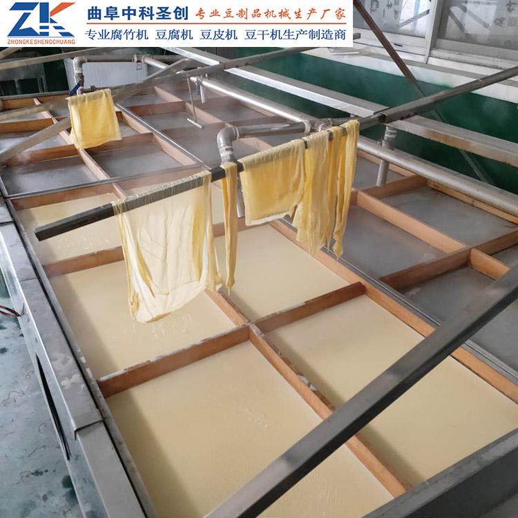多盒腐竹机 不锈钢手工腐竹机 蒸汽加热腐竹机