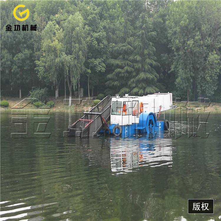 江苏清漂船 全自动垃圾打捞船 水草收割船价格