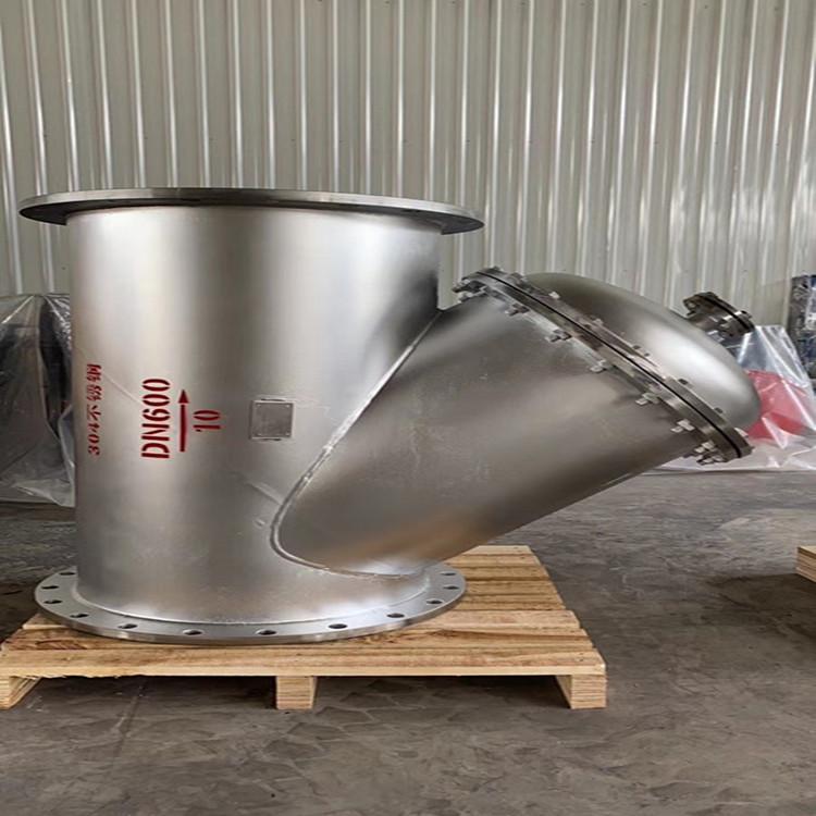 Y型过滤器dn150 304/316不锈钢丝扣螺纹法兰Y型过滤器 气体过滤器