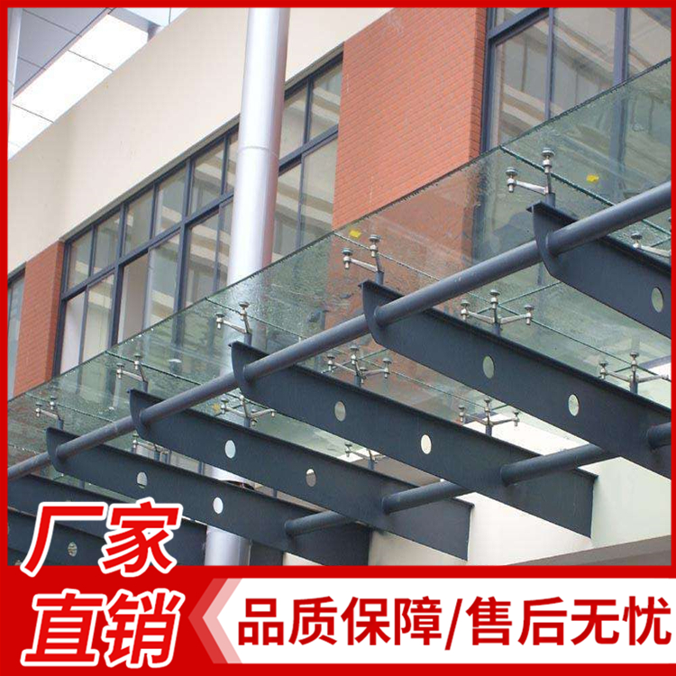 耐力板雨棚 阳台露台遮阳雨蓬 直销雨棚户外庭院别墅铝合金遮阳棚价格