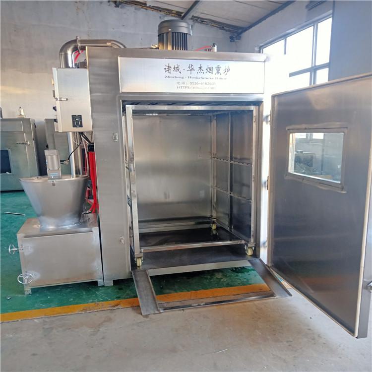 全自动烘烤烟熏炉  多规格商用不锈钢烟熏炉  节能型烟熏炉