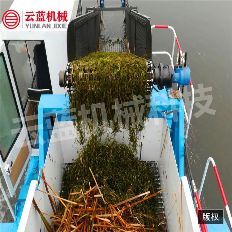 北京水草收割船  水上割草机械  水葫芦水浮莲收割打捞船
