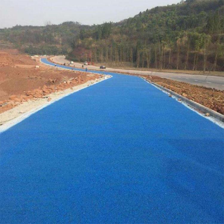 透水地坪防滑性强 透水混凝土排水速度快 透水路面施工工艺 普林德建材