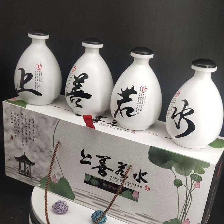 山东酒瓶厂家 喷涂烤花酒瓶 晶白酒瓶  郓城富兴酒类包装