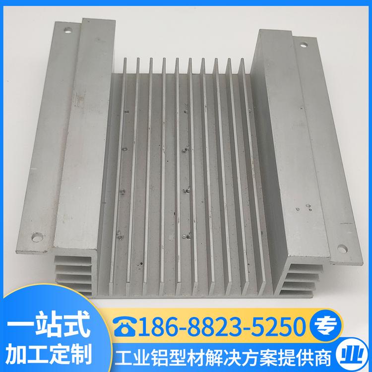 铝合金型材散热片 铝型材散热加工 工业铝材厂家直销