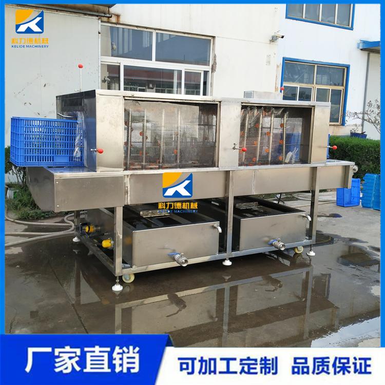 酱菜筐洗框机 全自动周转筐清洗机 食品去油污洗框机 净菜周转筐清洗机