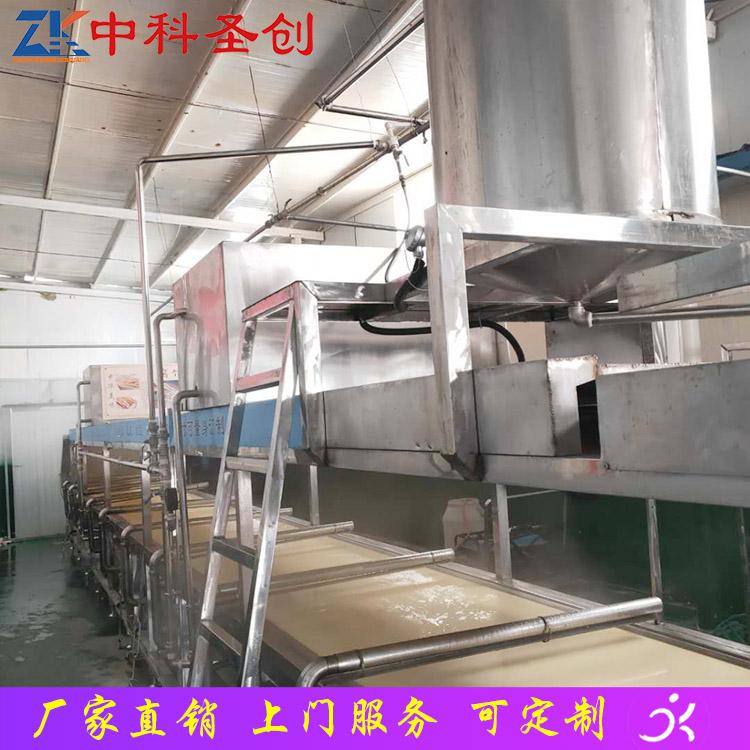 数控PLC自动腐竹机 曲阜腐竹机生产厂家 自动烘干腐竹机