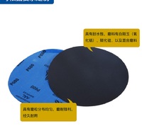 金相砂纸碳化硅氧化铝砂纸圆形方形砂纸带背胶无背胶砂纸
