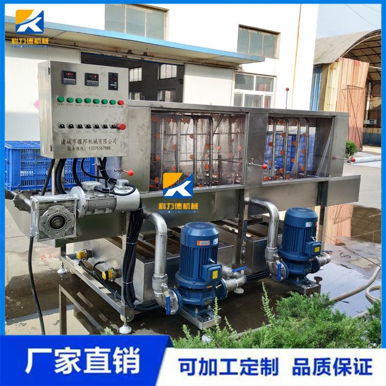 净菜喷淋洗框机 生鲜肉托盘清洗机 屠宰周转箱洗框机 海产品筐类清洗设备生产厂家
