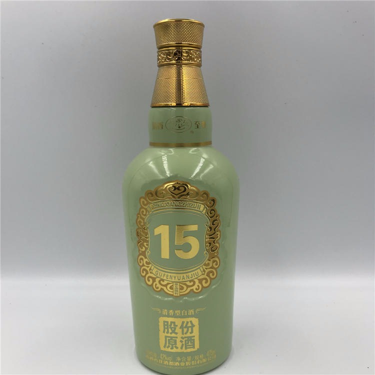 彩色瓶 热销白酒瓶 玻璃酒瓶 郓城富兴酒类包装