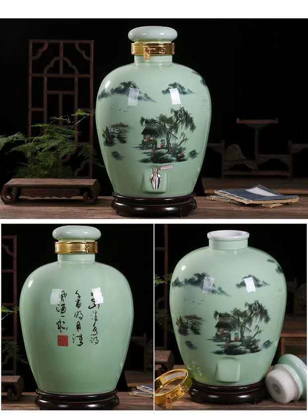 玻璃密封酒瓶子 郓城富兴酒类包装