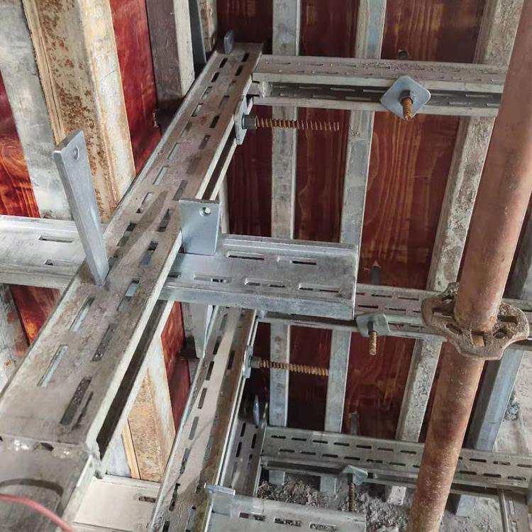 建筑钢背楞支撑厂家 标准化钢背楞支撑