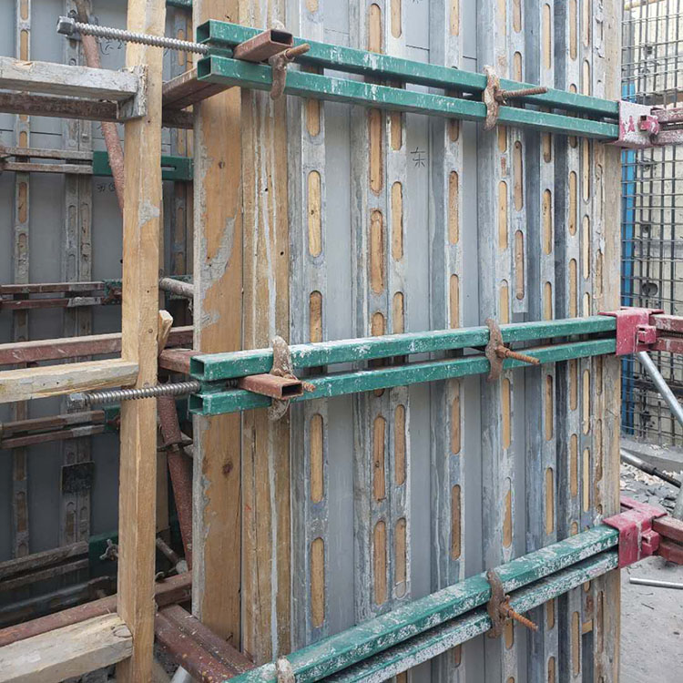 装配式建筑墙体钢背楞支撑 钢背楞生产厂家
