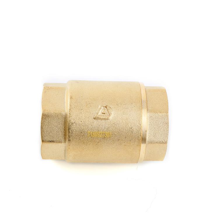 盾安阀门 立体黄铜止回阀（软密封）H12X-16TDN15-DN50