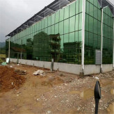 专业玻璃温室承建 玻璃温室大棚农业项目 新型智能玻璃大棚生态餐厅