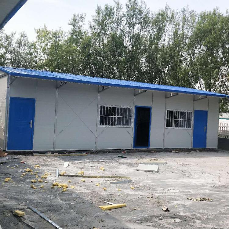 二层k式彩钢板房 k式彩钢板房现货 工地临建k式彩钢板房 金科 厂家定制