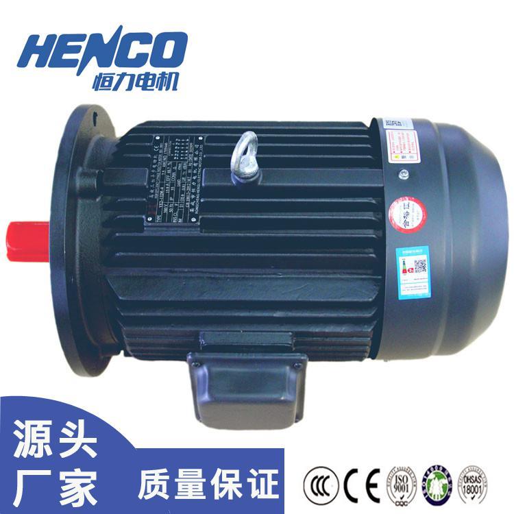 纯铜线圈电机 恒力YE2-132M-6.5KW铸铁电机