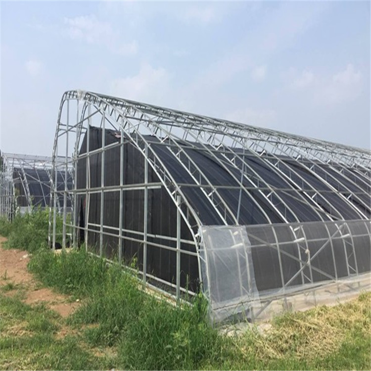 花卉苗木大棚骨架建造 温室大棚骨架承接承建 连栋玻璃温室骨架项目