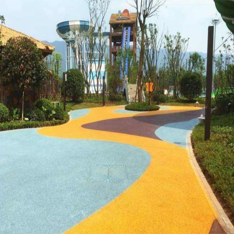 透水地坪报价 透水混凝土价格 透水混凝土材料 普林德建材