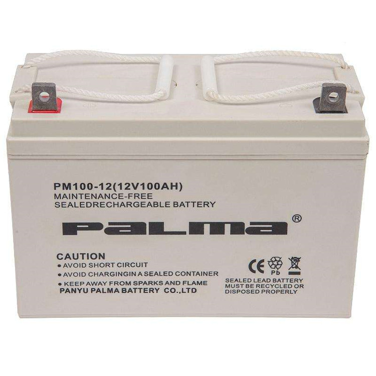 PaLma蓄电池12V7.2AH 八马铅酸蓄电池PM7.2-12 免维护储能铅酸UPS蓄电池