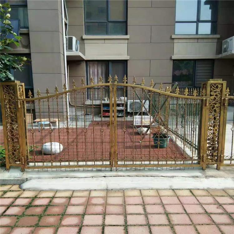 金属围墙护栏 铁艺锌钢护栏 小区阳台锌钢围栏 防护栏杆 铁艺围栏定制