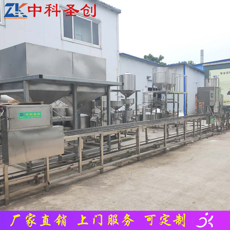 冲浆豆腐机 大型不锈钢豆腐机 自动翻盒豆腐机价格